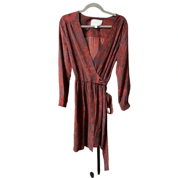 Amour Vert Elma Washable Silk Dress Size XS - Picture 2 of 5